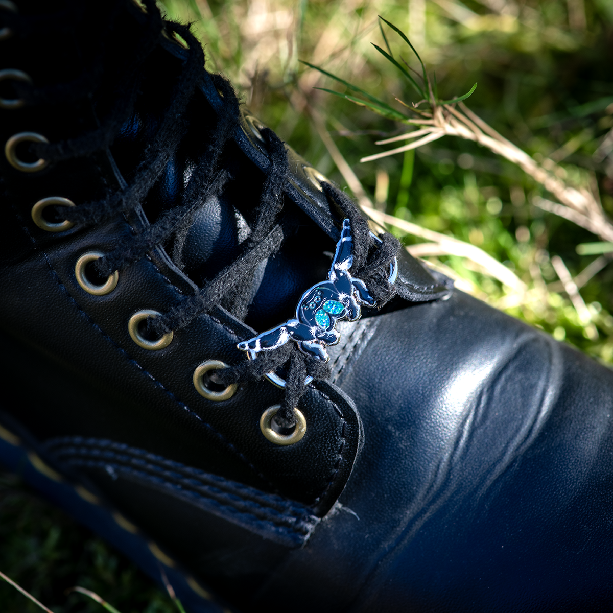 Jumping Spider Shoelace Charm Set