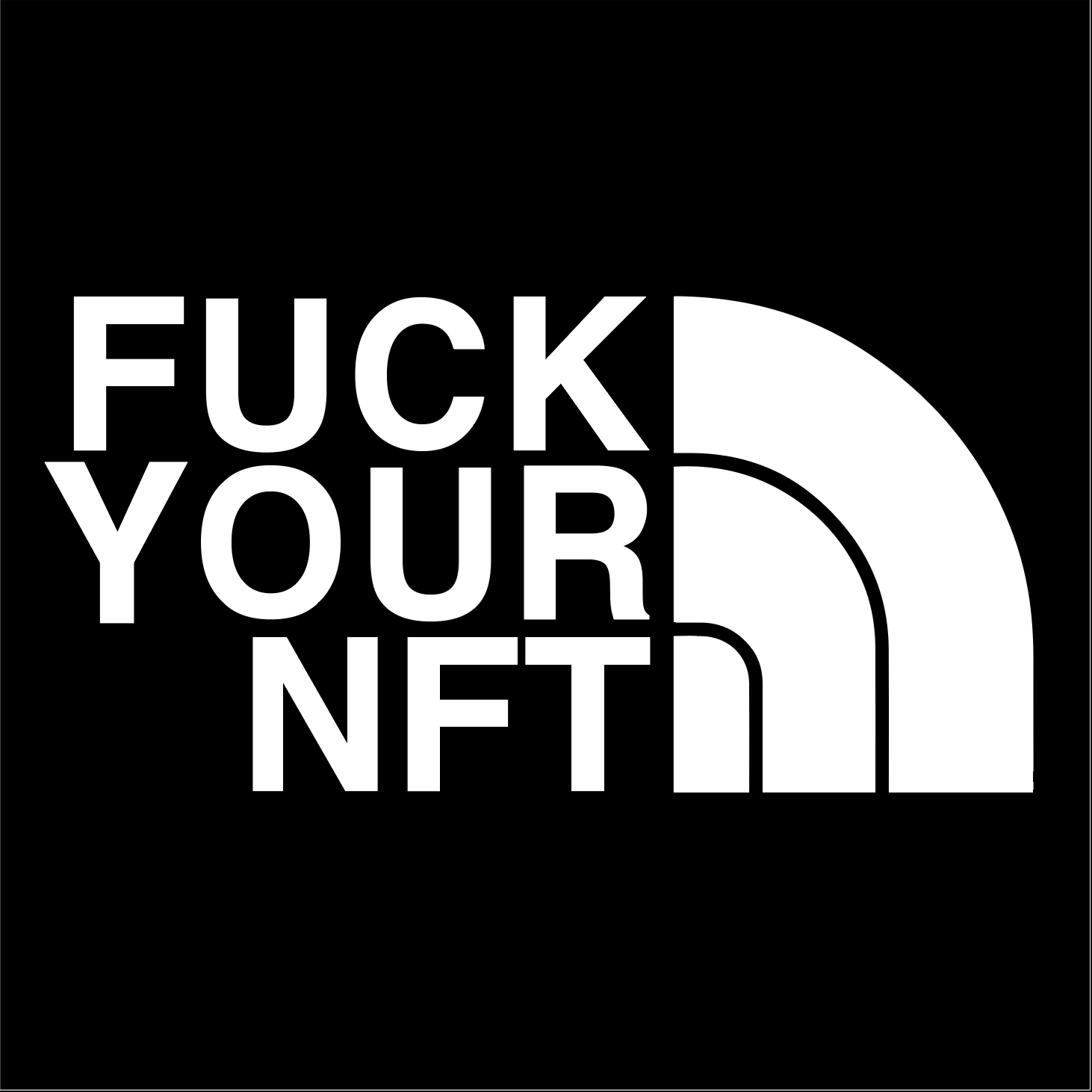 Fuck Your NFT Unisex T-shirt by The Roving House