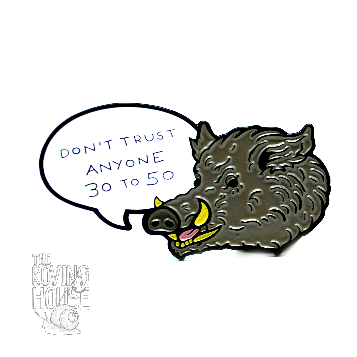 30 to 50 Feral Hogs Meme Pin