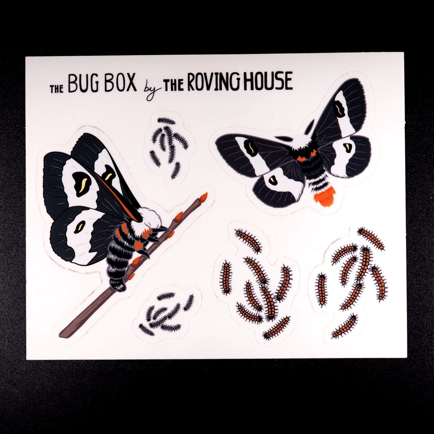 Barrens Buckmoth Sticker Sheet by The Roving House