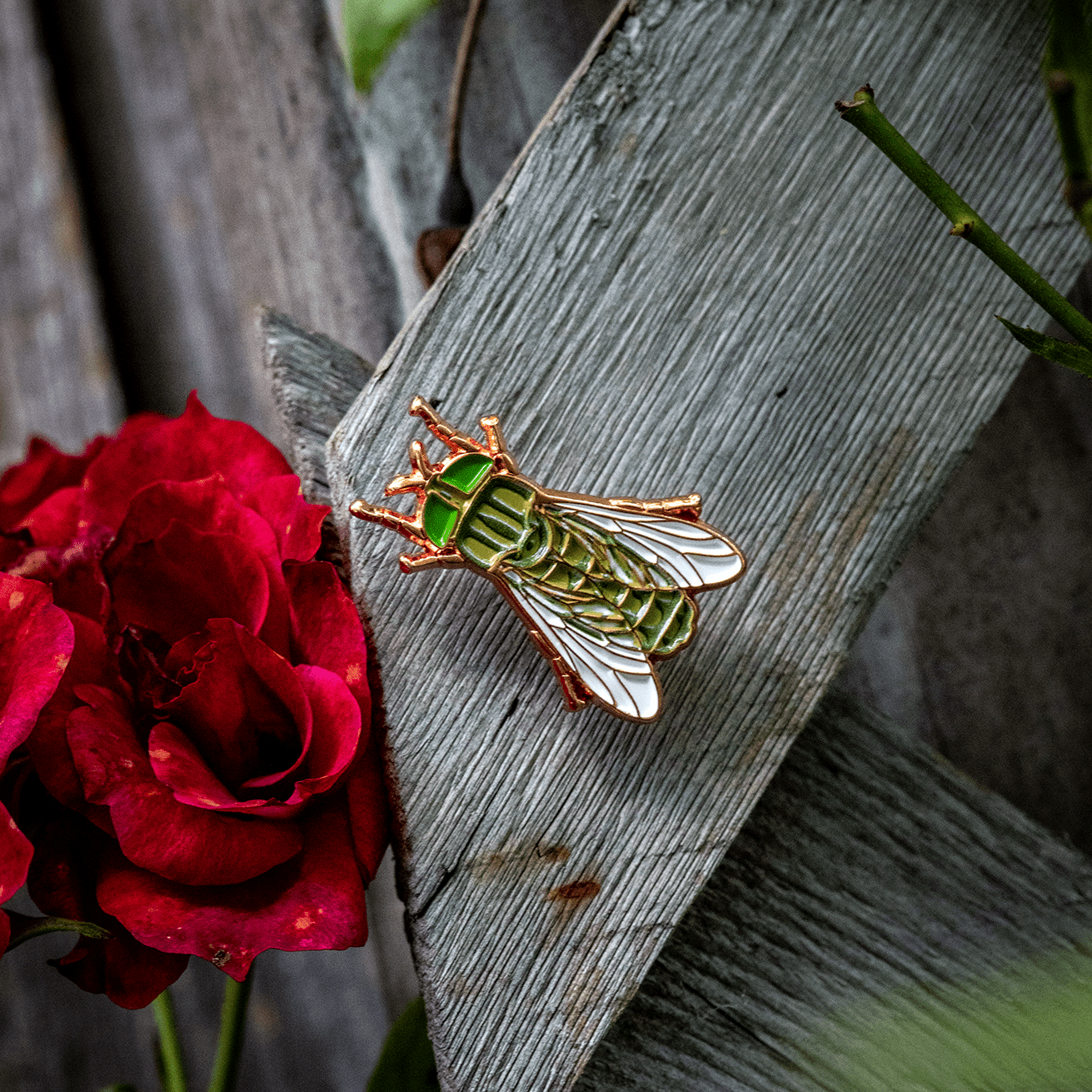 Greenhead Horse Fly Enamel Pin by The Roving House