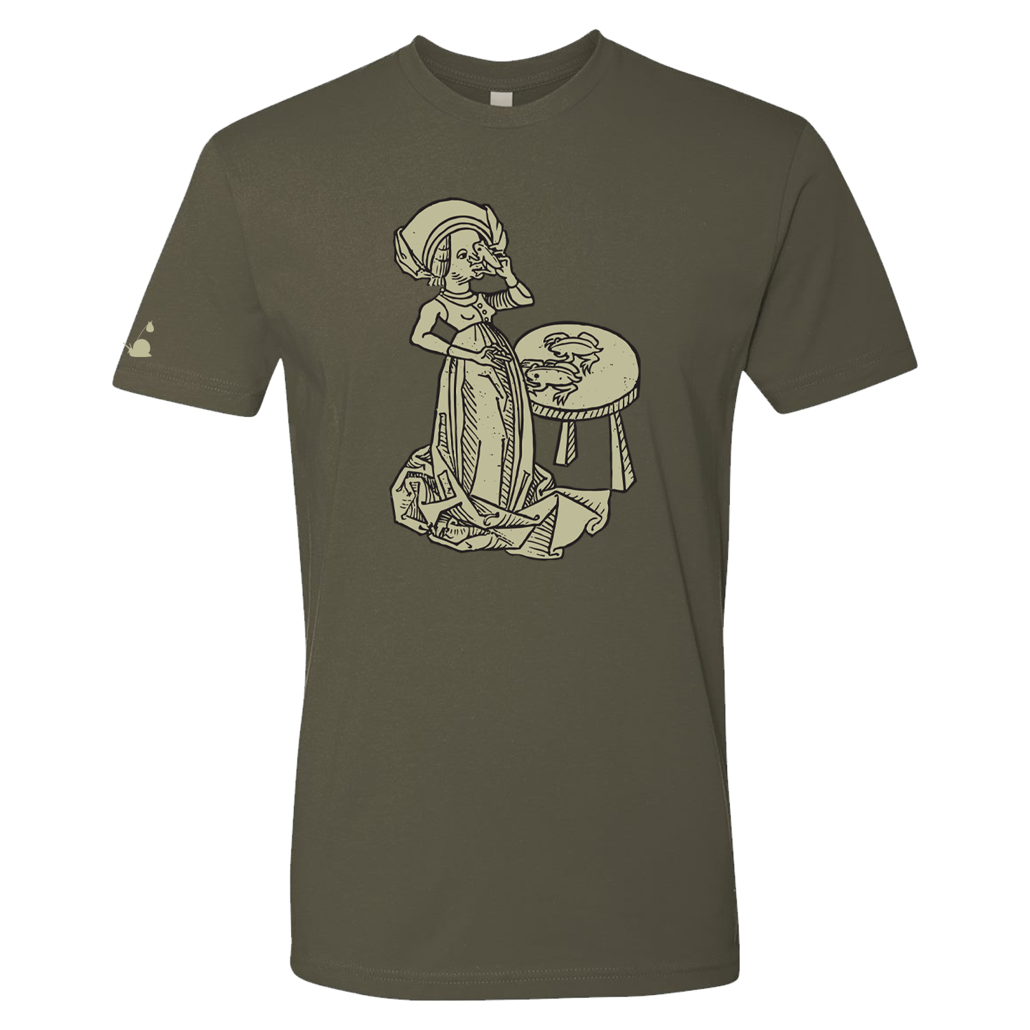 Nightly Facial Toads T-shirt by The Roving House