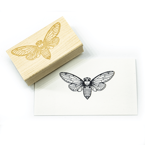 Periodical Cicada Stamp Block