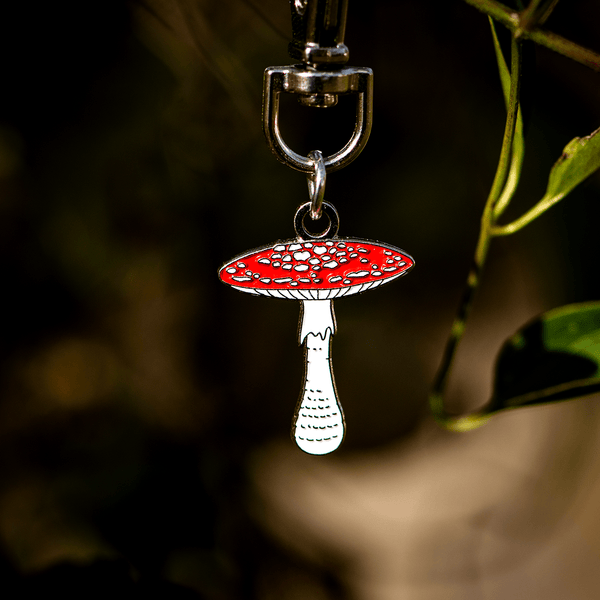 Fly Agaric Mushroom Charm by The Roving House