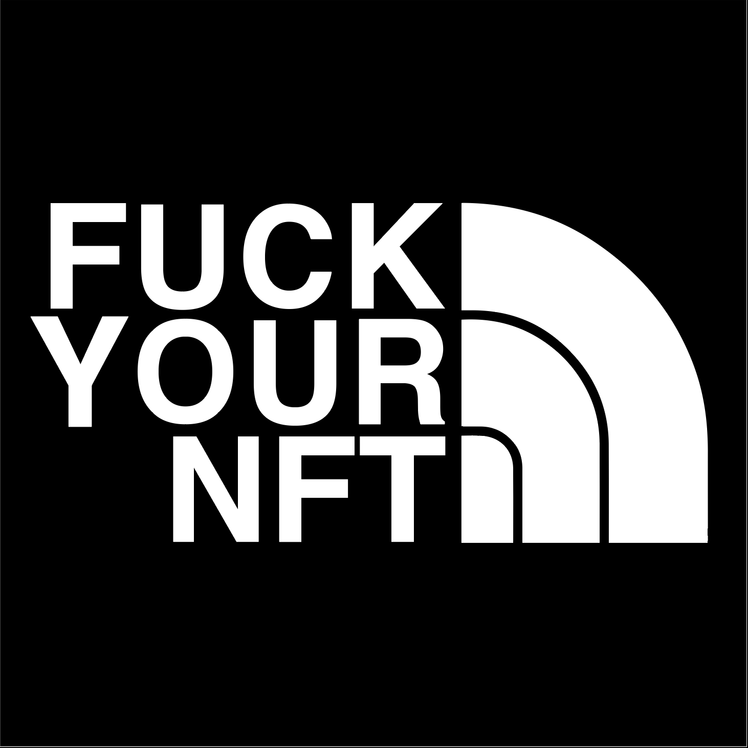 Fuck Your NFT Pullover Hoodie by The Roving House