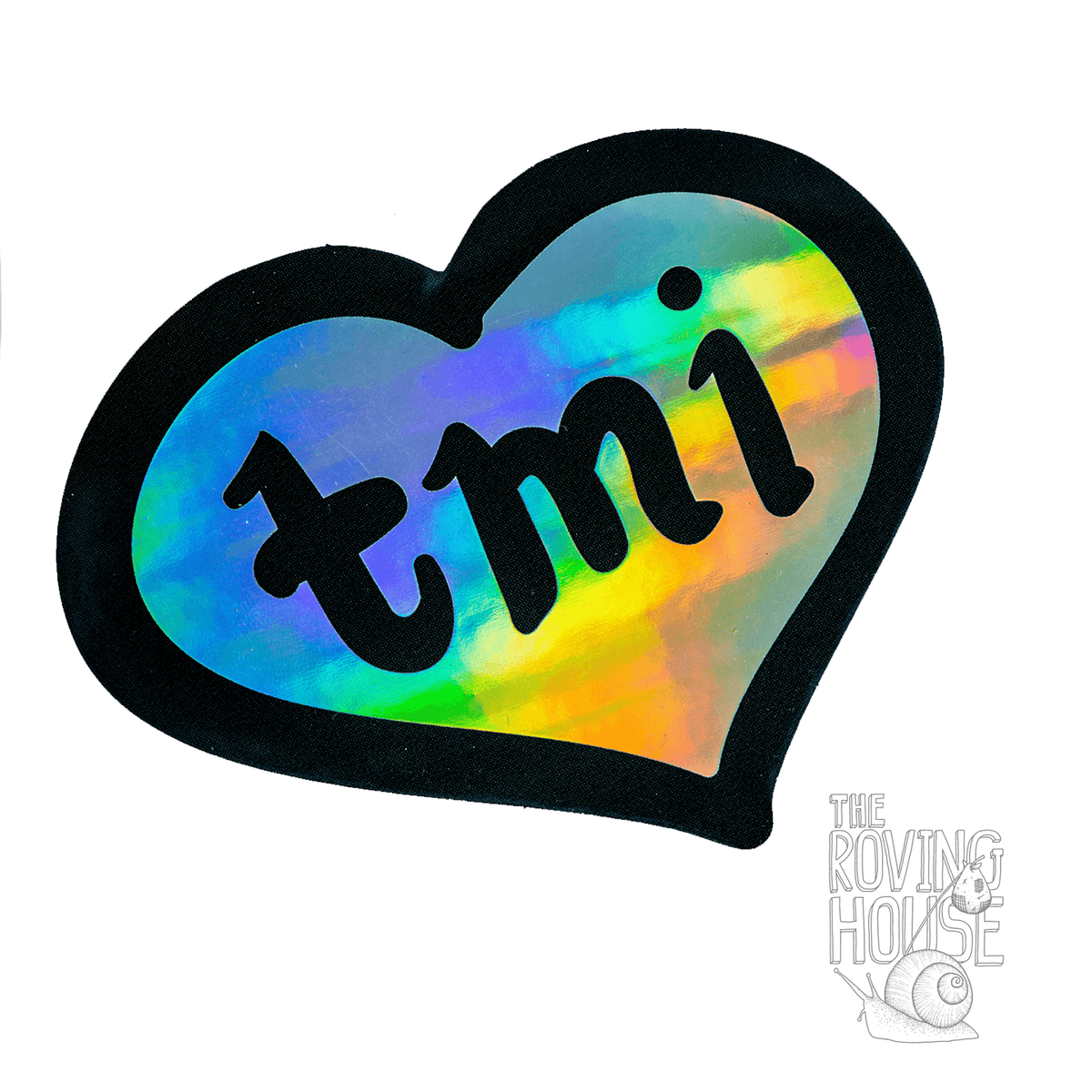 Tmi Sticker TMI Heart Holographic Sticker