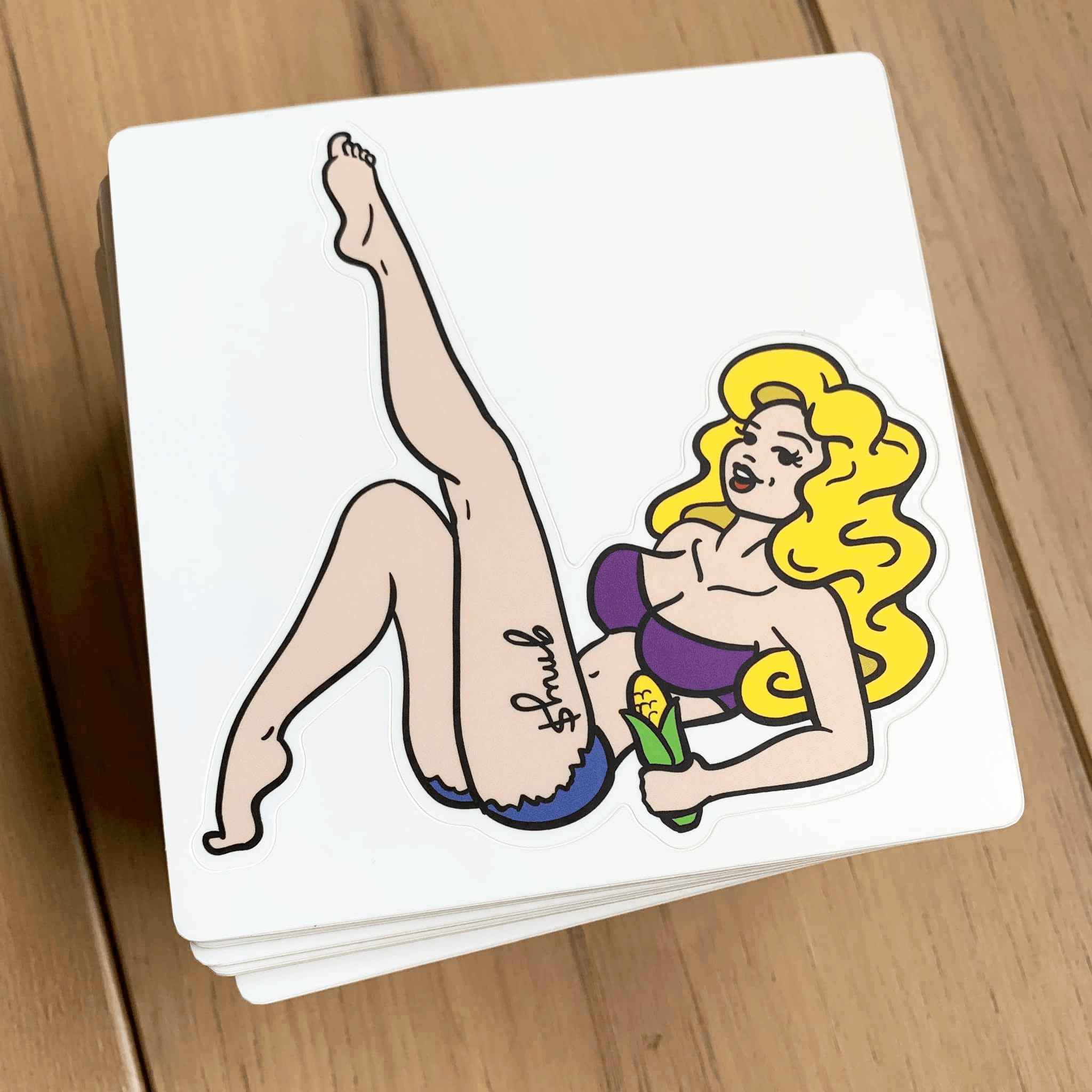 Aubrey Jean Vinyl Sticker