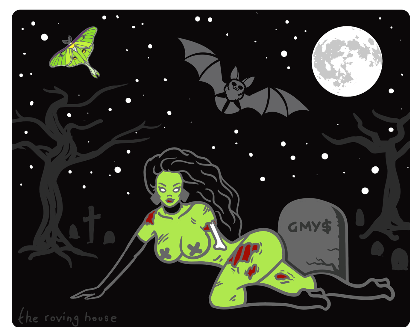 Billie and Friends Halloween Sticker Sheet