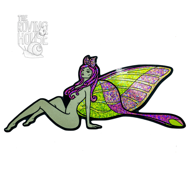 Luna Fairy Moth Sticker