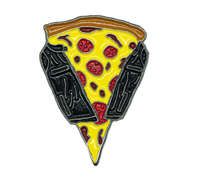 Choas Pizza Jacket Pin