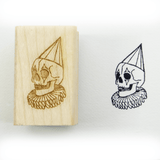 Clown Skull 2 Stamp Block