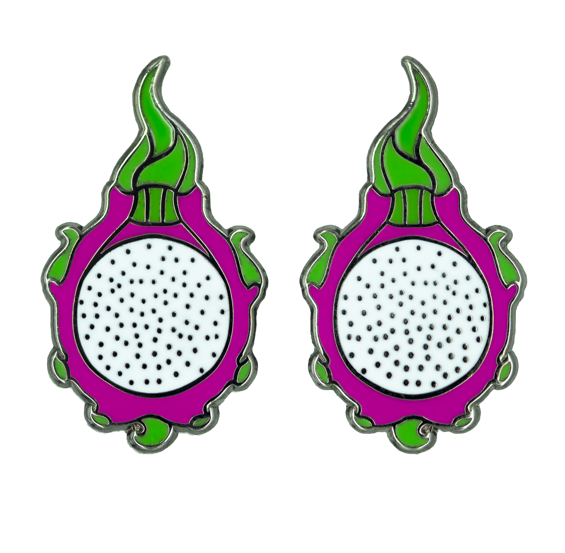 Dragonfruit Enamel Pin