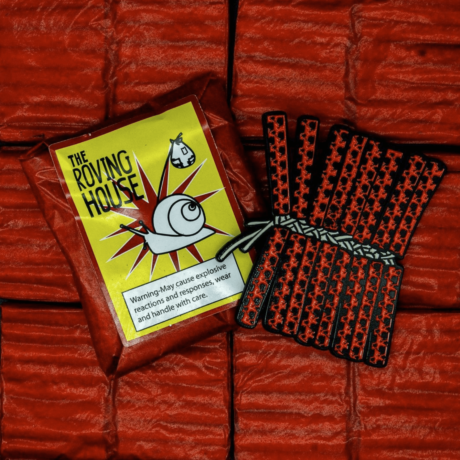 Firecracker Pack Enamel Pin – The Roving House