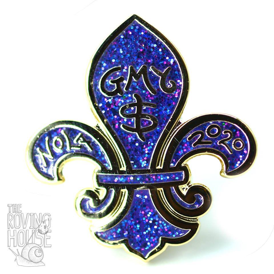 GMY$ Nola Meetup Royal Purple Pin