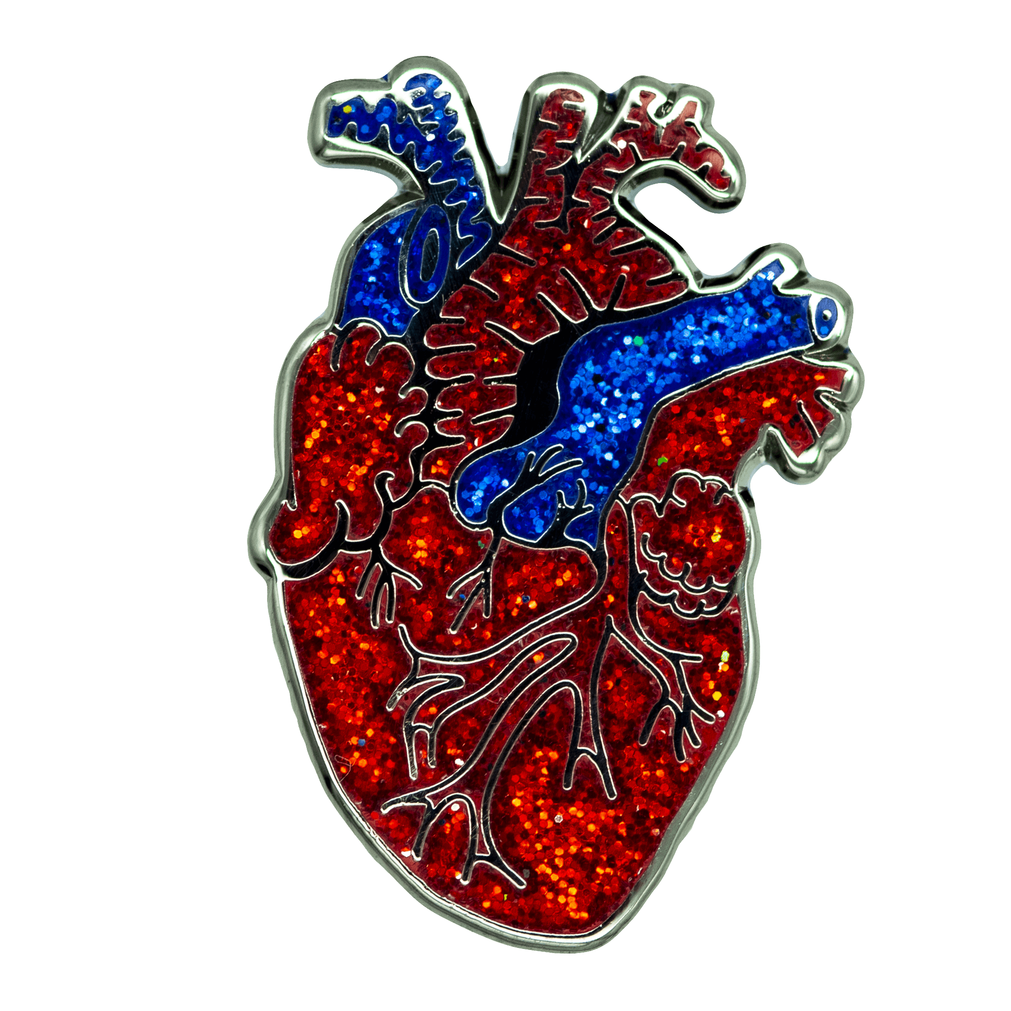 Hard Heart Enamel Pin