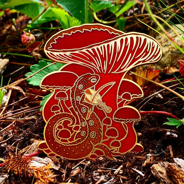 Gold 2-year Pin - "The Viellest" by The Roving House