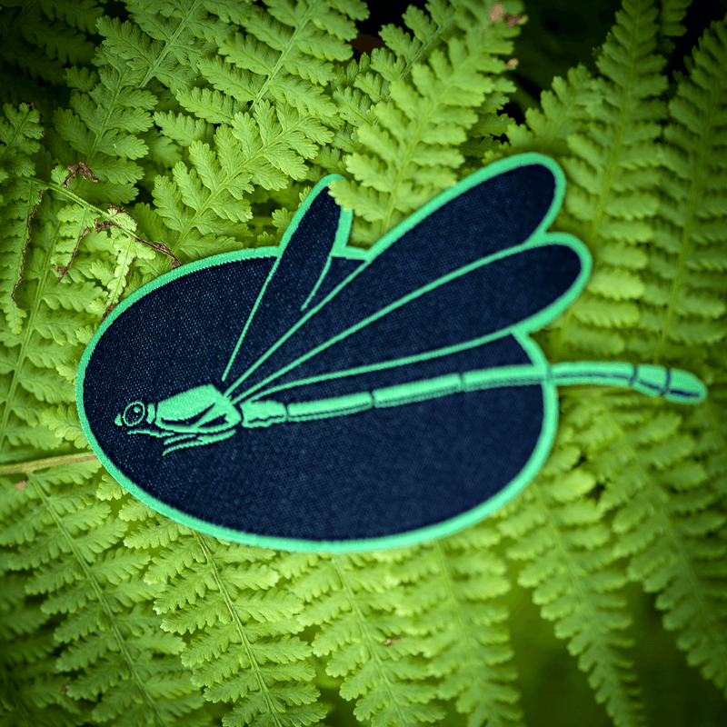 Ebony Jewelwing Patch by The Roving House