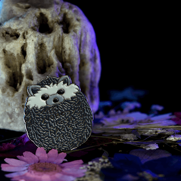 "Nobody Likes a Racist Prick" Hedgehog Pin | Limited Editions by The Roving House