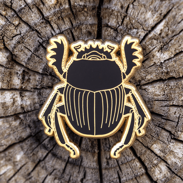 Nocturnal Dung Scarab Beetle Pin by The Roving House