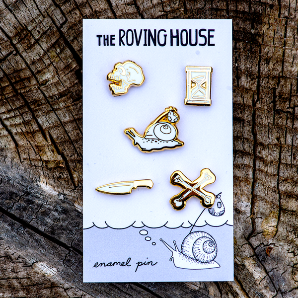 Killer Filler Deadly Snail Pin Set - Whiteout