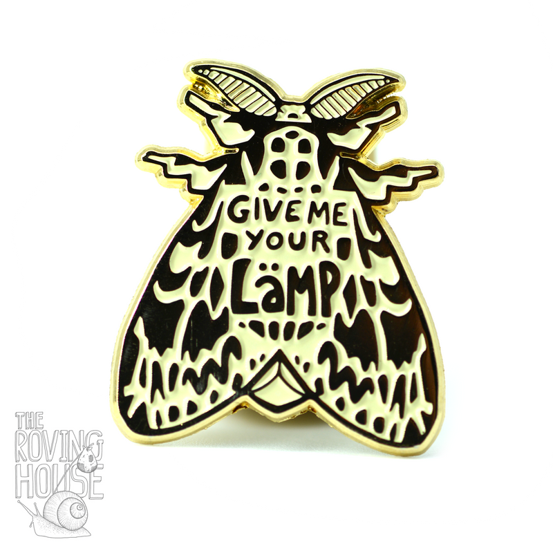 Give Me Your Moth Memes Enamel Pin