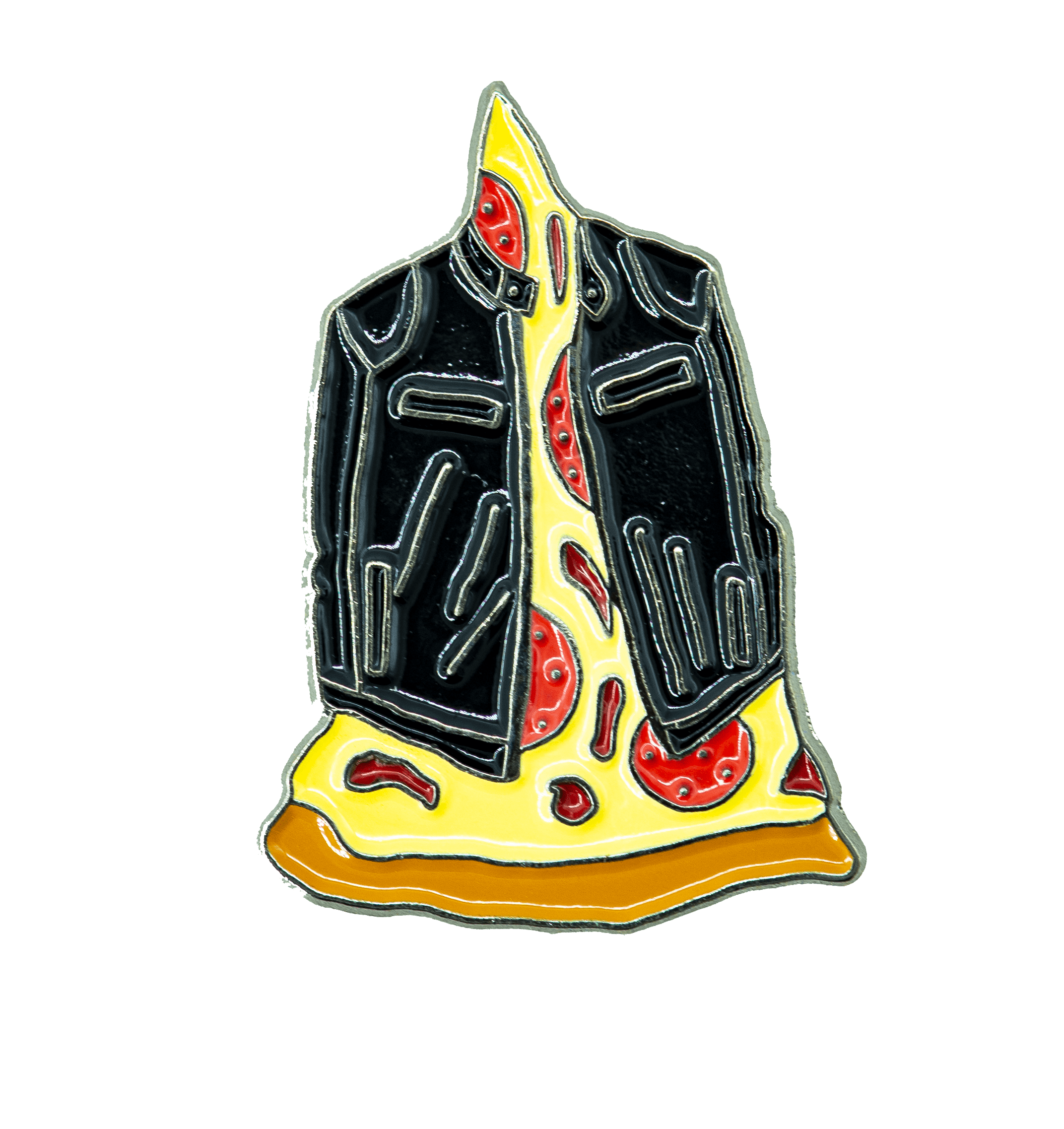 Nonsense Pizza Jacket Pin