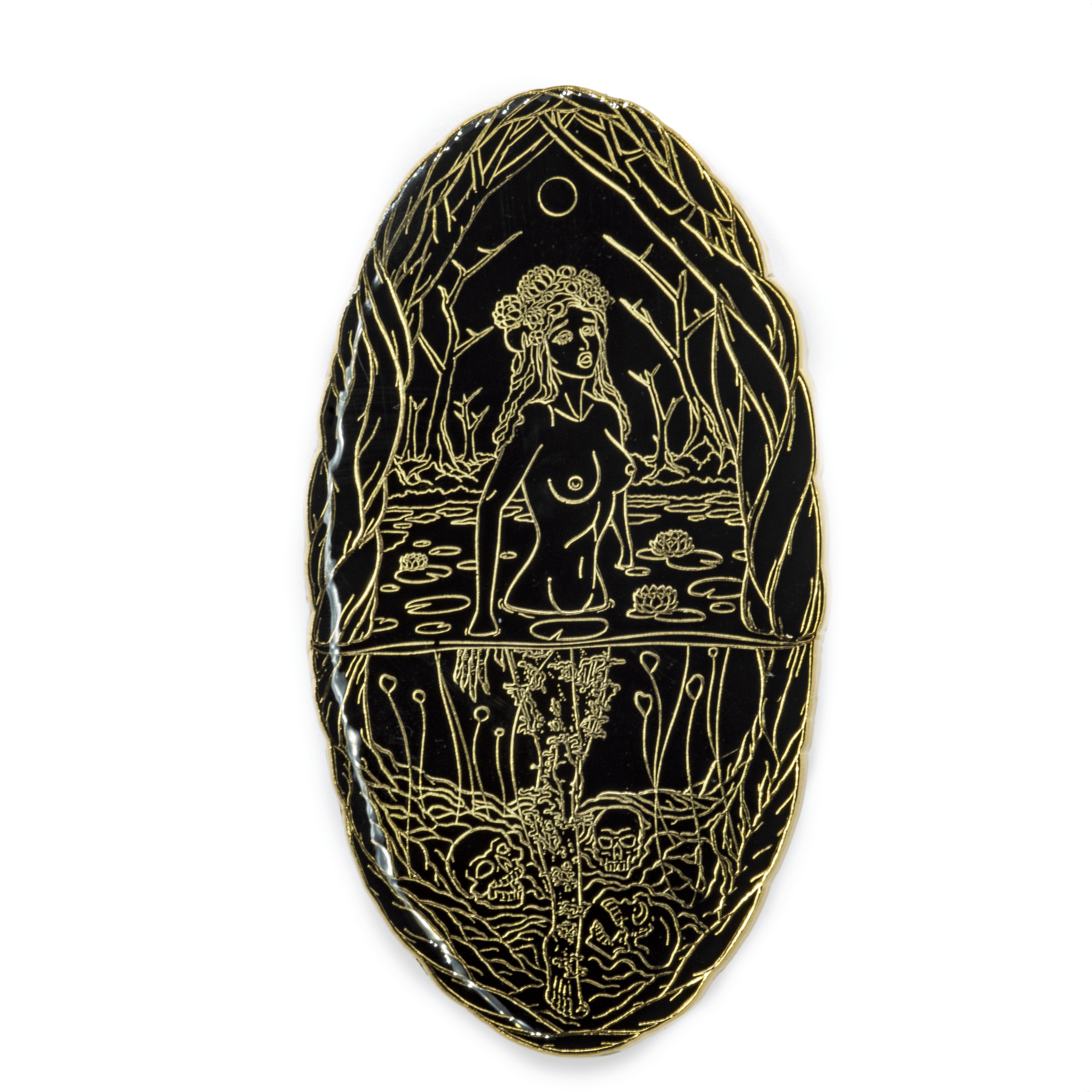 Blackout Rusalka | Gold Club Pin