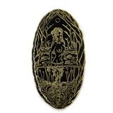 Rusalka Enamel Pin - Blackout