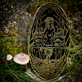 Rusalka Enamel Pin - Blackout