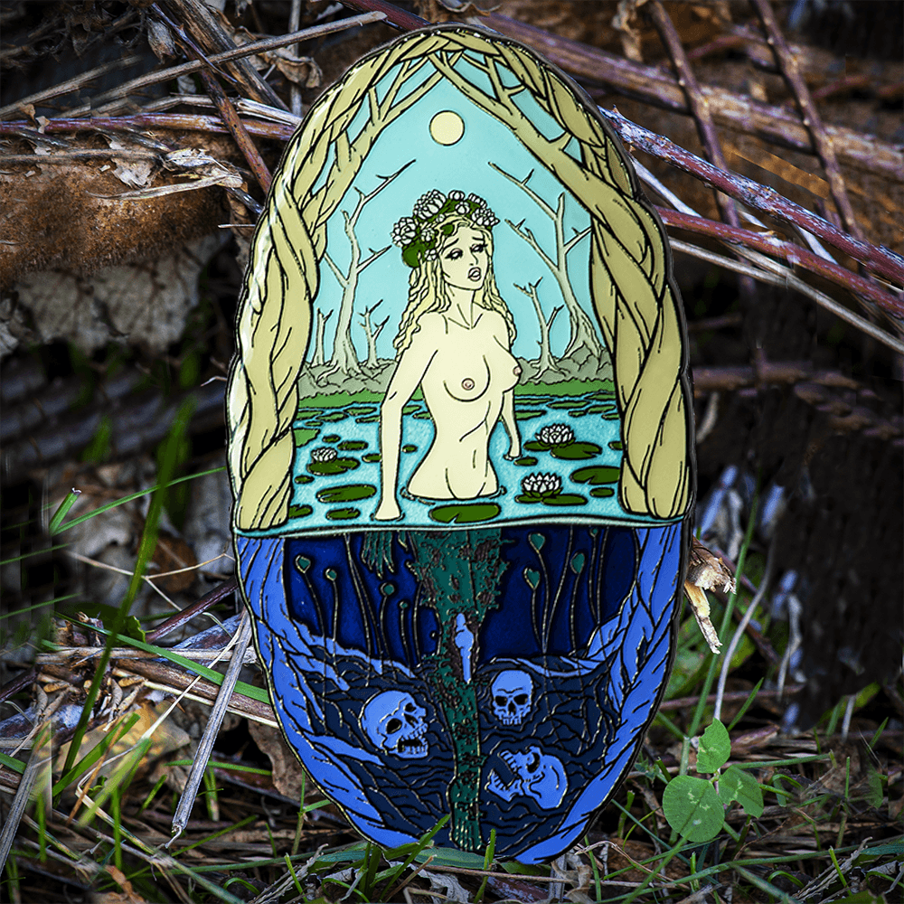 Rusalka Enamel Pin - "Diurne" by The Roving House