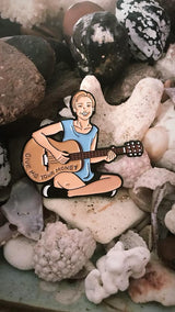 Give Me Your Money Enamel Pin - v6.0 "Skylar"