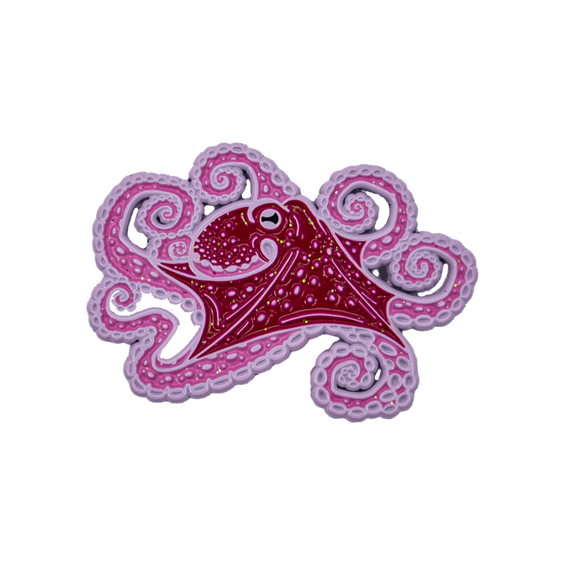 Deep Dive Octopus Pin