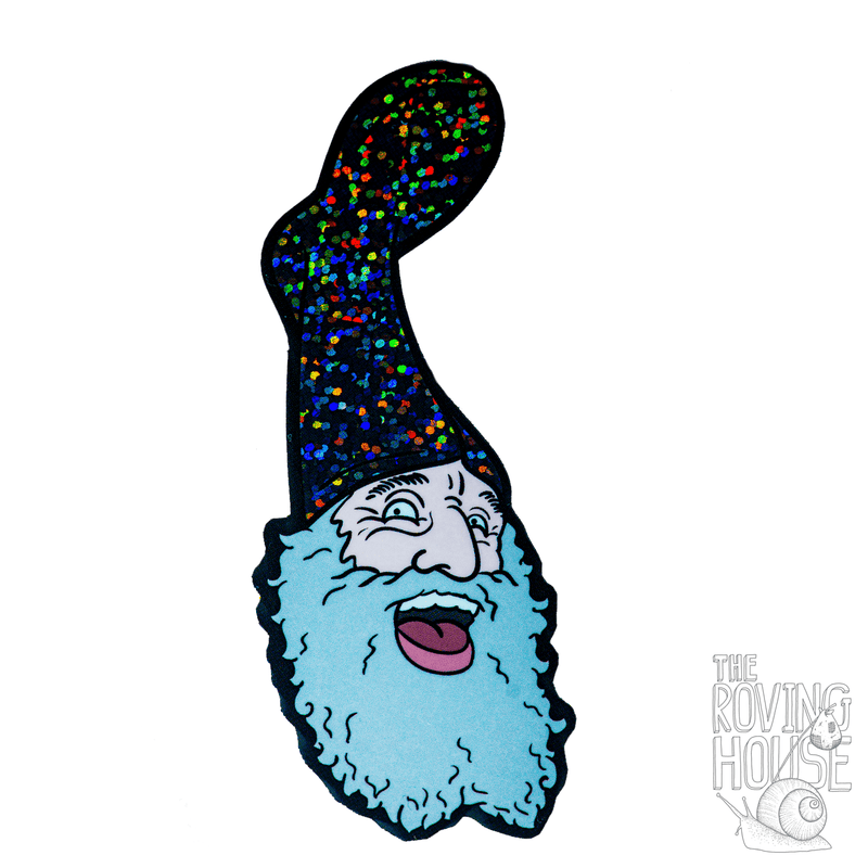 Vermin Supreme Glitter Sticker